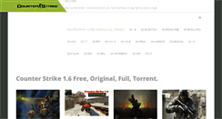 Desktop Screenshot of downloadcounterstrike16.com